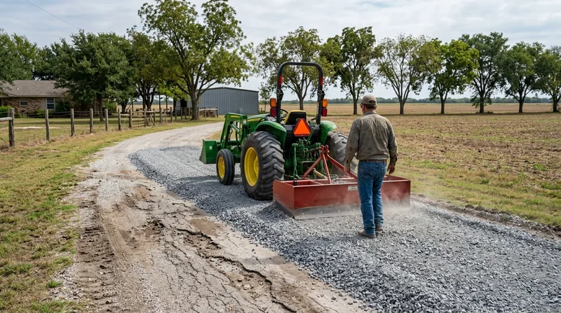 Gravel Driveway Installation & Grading Waco